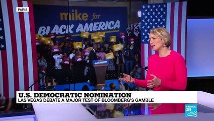 Democratic debate in Las Vegas a major test of Bloomberg’s gamble