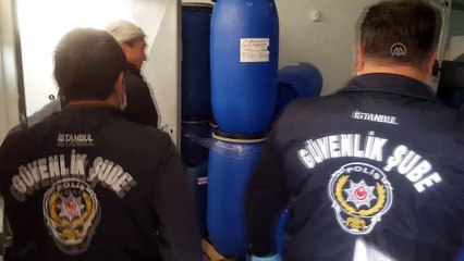 Sahte deterjan operasyonu - İSTANBUL