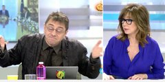 Monedero se pone histérico por las maletas de Delcy en Telecinco y así le cruje Ana Rosa