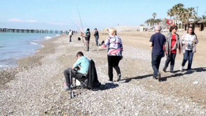 Cemre havaya düşünce hem balık, hem de dilek tuttular