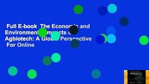 Full E-book  The Economic and Environmental Impacts of Agbiotech: A Global Perspective  For Online
