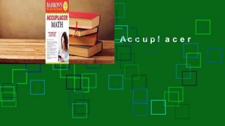 Full version  Accuplacer Math  Review