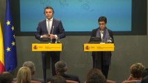 González Laya se reúne con el ministro de Exteriores de Macedonia