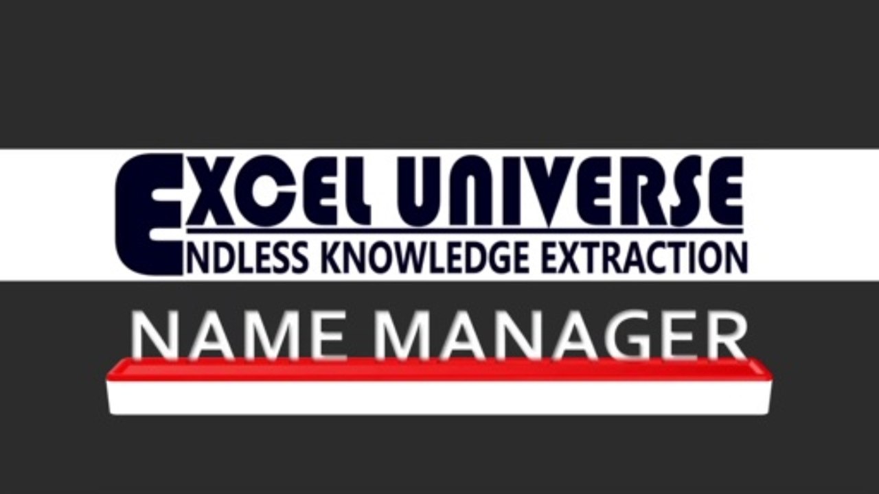 Name Manager in MS Excel-Define Name in Hindi
