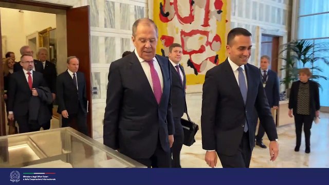 Riunione dei Ministri degli Esteri e della Difesa Italia-Russia (19.02.20)