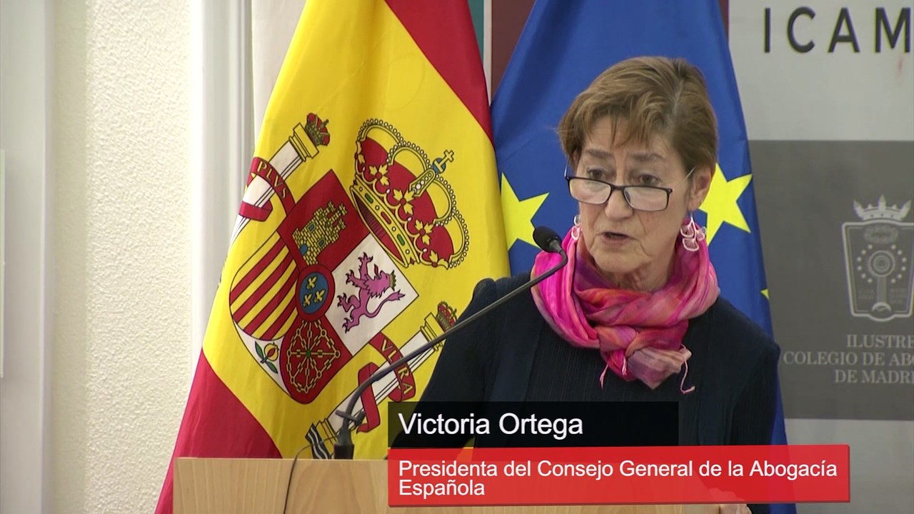 Victoria Ortega, protagonista del Foro Justicia ICAM