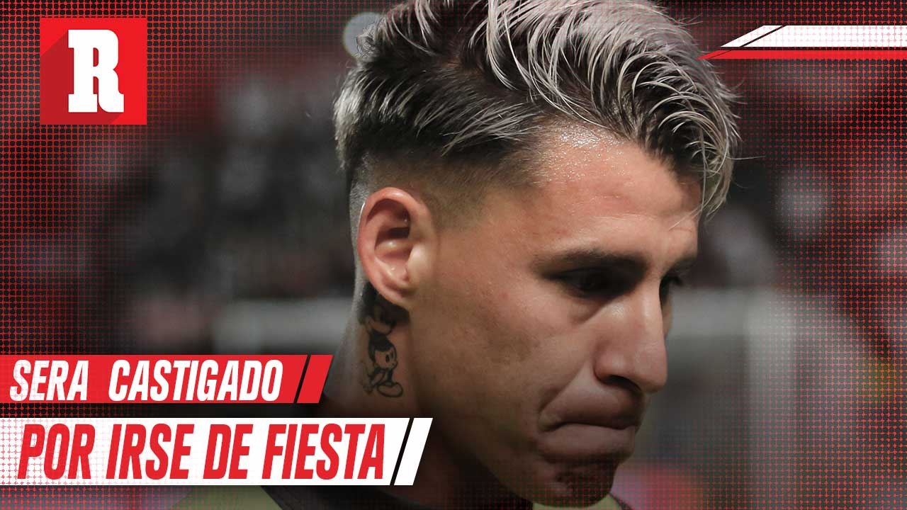 Chicote Calderón será castigado por irse de fiesta
