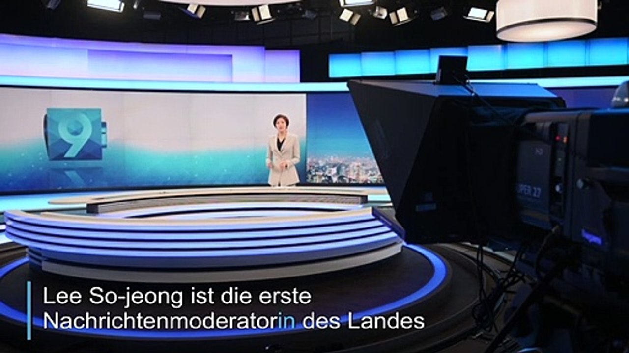 Breaking News - Südkoreas erste Nachrichtenmoderatorin