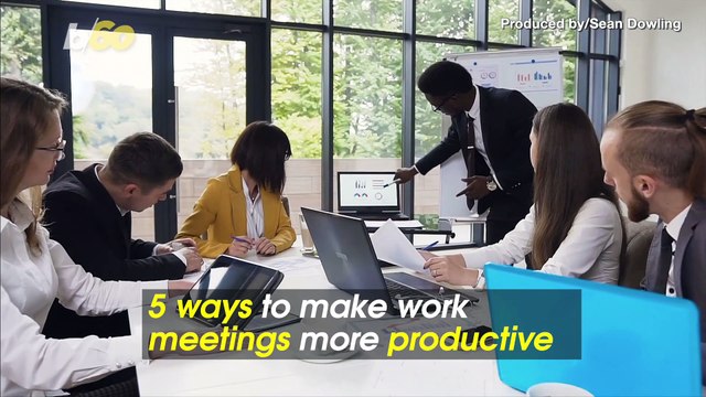 5 Easy Ways to Make Work Meetings More Productive