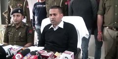 आगरा -आर्यावर्त बैंक में हुई डकैती का पुलिस ने किया खुलासा तीन आरोपी गिरफ्तार