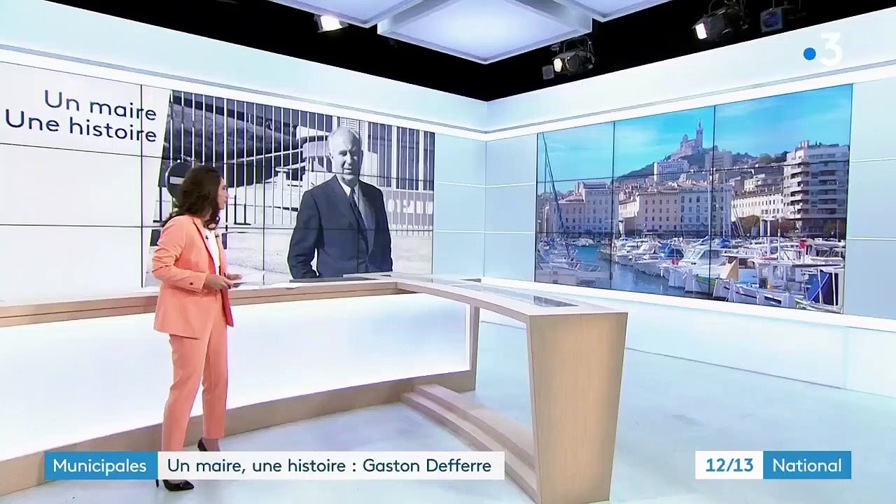 Municipales : Gaston Defferre, "l'homme de Marseille"