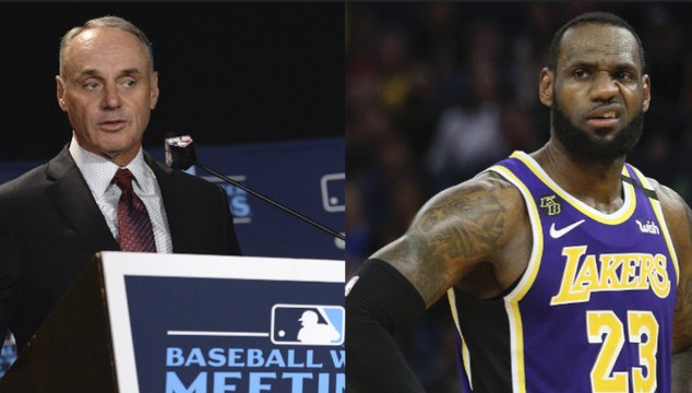 LeBron James Chimes In On MLB Sign-Stealing Scandal, Rips Rob Manfred