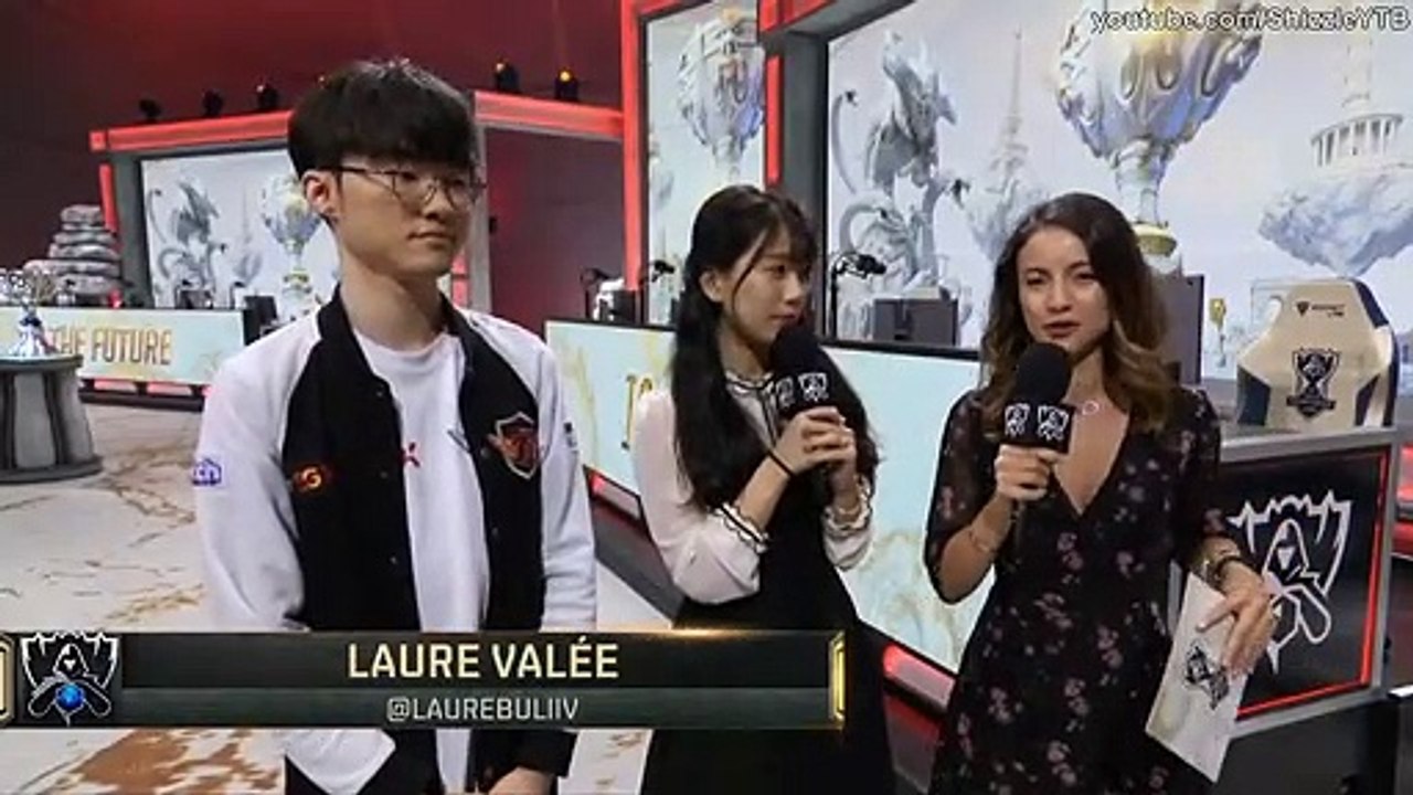 SKT FAKER Interview Post