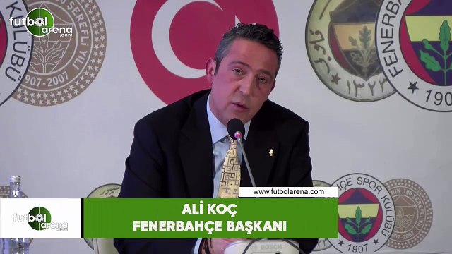 Ali Koç: Biz sadece adalet istiyoruz