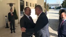 Çavuşoğlu, Karadağ Parlamento Başkanı Brajoviç ile bir araya geldi - ANKARA