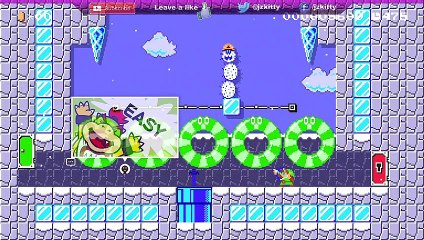 LET'S PLAY SUPER MARIO MAKER 2 - LINK'S ICEY ARCHERY TRAINING! LEVEL