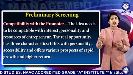 BBA || Ms. KIRTI MIGLANI || PRELIMINARY SCREENING || TIAS || TECNIA TV