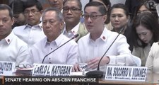 Carlo Katigbak's remarks at Senate hearing on ABS-CBN's franchise