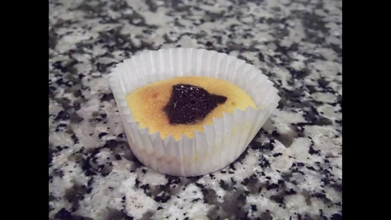 Two chocolate muffins