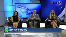 Sandra Sandoval's sexy legs cross .  @_sandrasandoval #Monterrey #SexySandraSandoval #Mexico #Telediario