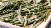 How to Make Balsamic-Roasted Green Beans with Parmesan
