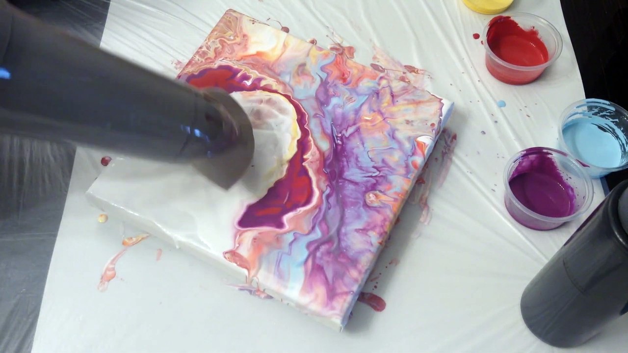 How to Rescue a Dutch Pour - Success or Not - Easy Acrylic Painting