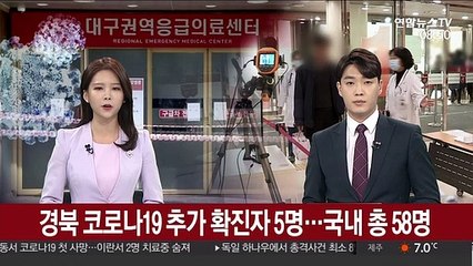 Скачать видео: 경북 코로나19 추가 확진자 5명…국내 총 58명