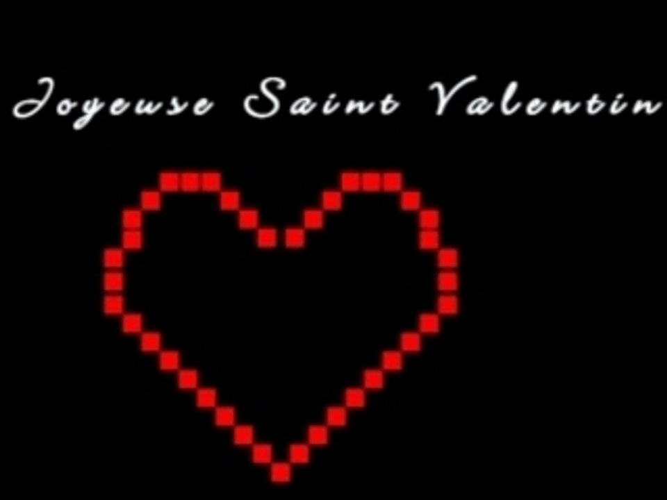 Joyeuse saint valentin