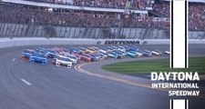 Dale Jr. waves the green flag for the Daytona 500