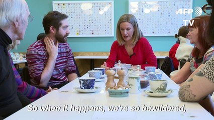 In London, a "death cafe" gives people safe space to discuss the finality of death