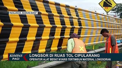 Hati-hati! Rawan Longsor di Ruas Tol Cipularang