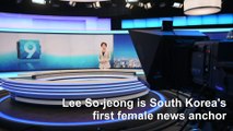 Breaking news and barriers: South Korea's first female anchor