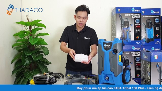 Máy phun xịt rửa cao áp FASA Tribal 160 Plus