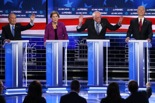 Top Moments From the Democratic Debate in Nevada