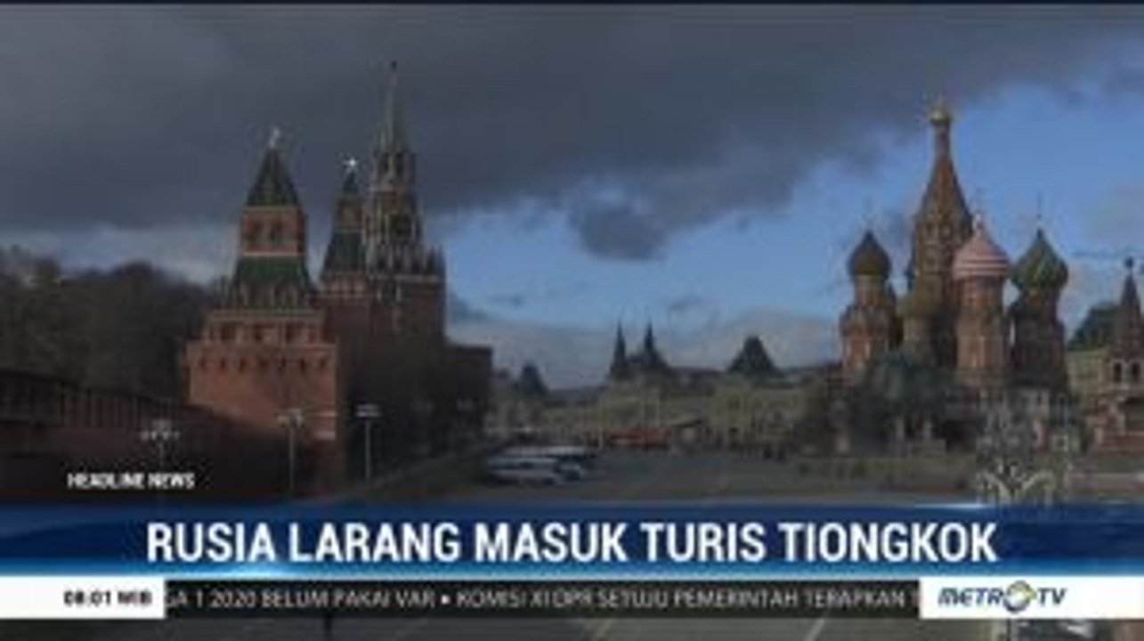Rusia Larang Masuk Turis Tiongkok