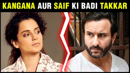 Kangana Ranaut To COMPETE With Saif Ali Khan After Rangoon Movie Failure
