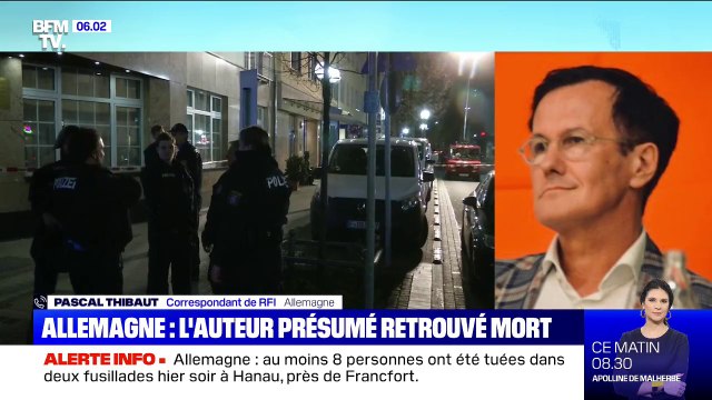 Fusillades près de Francfort: la police allemande indique que l'auteur présumé a été retrouvé mort