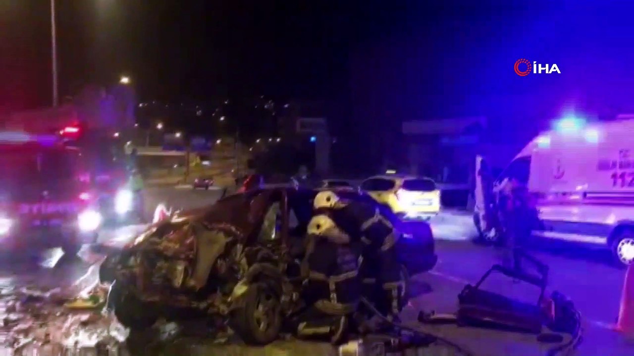 Ters yöne giren alkollü sürücü dehşet saçtı: 1 ölü, 5 yaralı