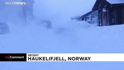 No comment: a hóvihar miatt egy hágón rekedt ötven ember Norvégiában