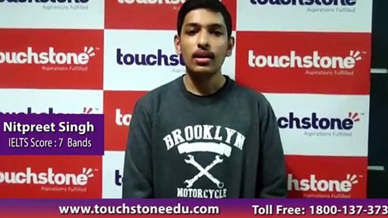 The top class IELTS coaching that we got at Touchstone helped us to achieve our band requirement