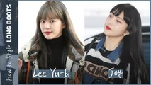 [Showbiz Korea] Lee Yu-bi(이유비) & Joy(조이, Red Velvet)! Celebrities' Long boots Fashion