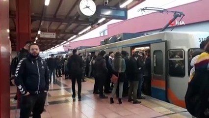 İstanbul'da metro seferlerinde aksama