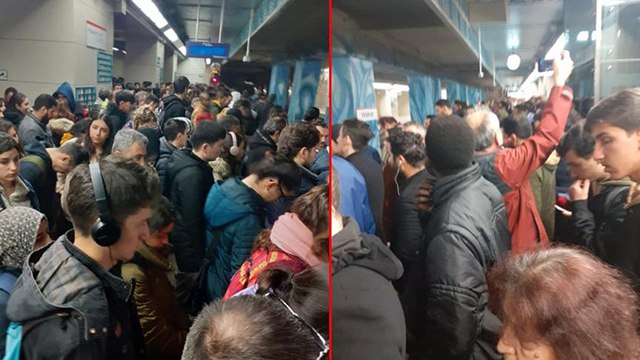 İstanbul’da metro seferlerinde aksama