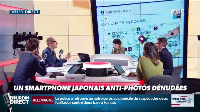 La chronique d'Anthony Morel : Un smartphone japonais anti-photos dénudées - 20/02
