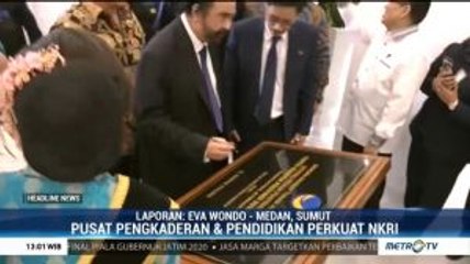 Surya Paloh Resmikan Kantor Baru DPW NasDem Sumut