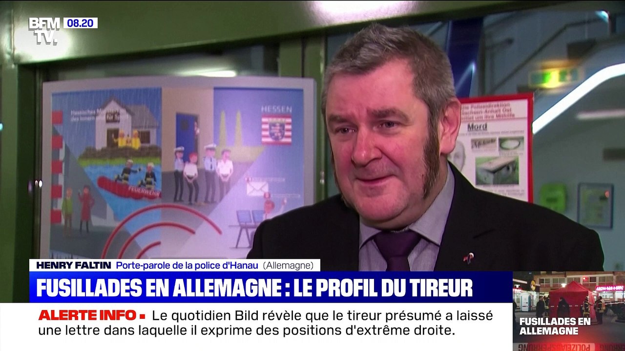 Fusillades en Allemagne: le profil du tireur - 20/02