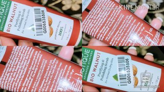 Biotique advanced Ayurveda bio walnut purifying & polishing scrub for review for normal to dry skin