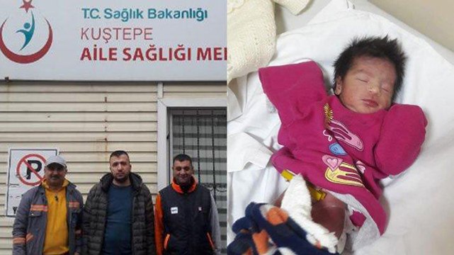 Şişli'de çöp konteynerinde yeni doğmuş bebek bulundu
