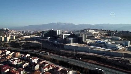 Kocaeli Şehir Hastanesi yükseliyor