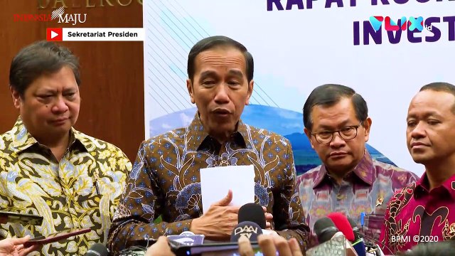 RUU Omnibus Law, Ini Kata Jokowi